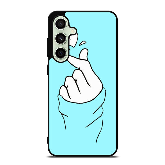 CUTE HEART FINGER 2 Samsung Galaxy S24 FE Case Cover