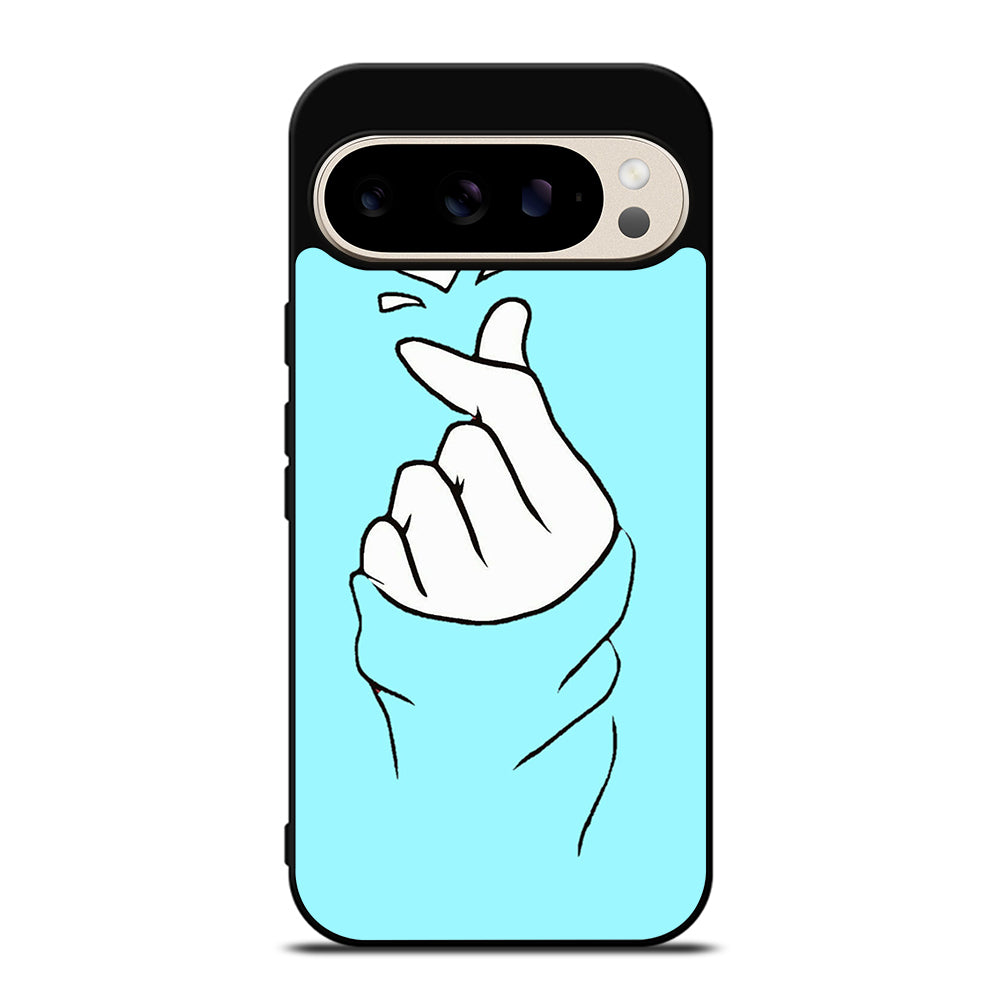 CUTE HEART FINGER 2 Google Pixel 9 Pro Case Cover