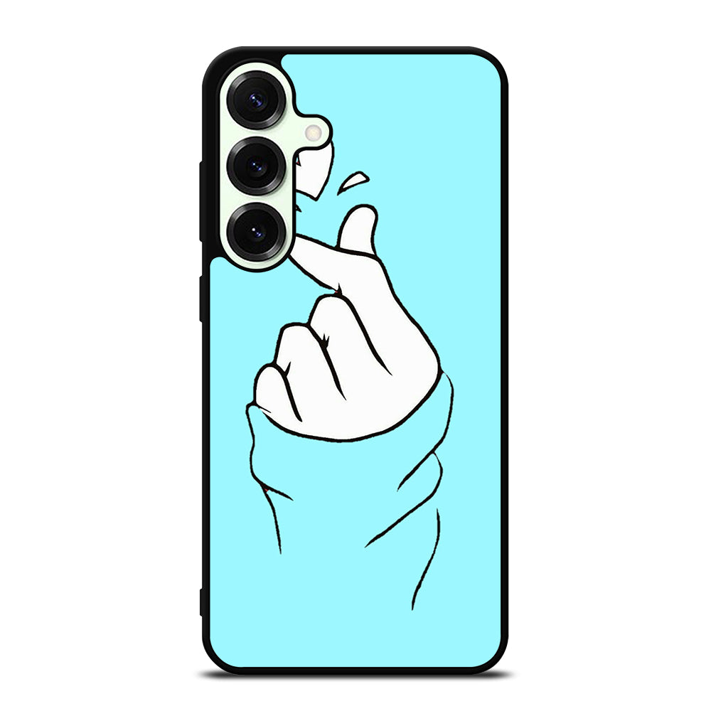 CUTE HEART FINGER 2 Samsung Galaxy S25 Plus Case Cover