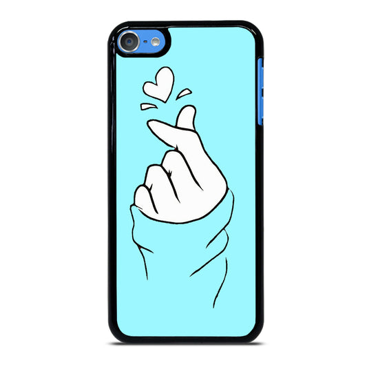 CUTE HEART FINGER 2 iPod Touch 7 Case Cover