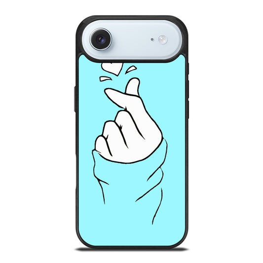 CUTE HEART FINGER 2 iPhone Air Case Cover