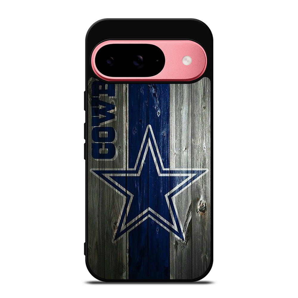 DALLAS COWBOYS WOODEN LOGO Google Pixel 9 Case Cover
