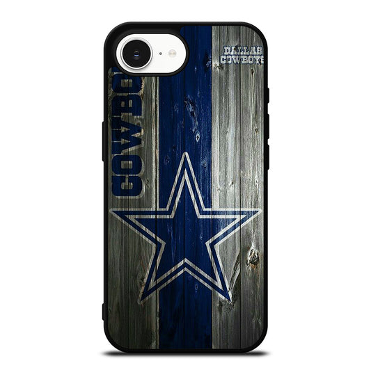DALLAS COWBOYS WOODEN LOGO iPhone 16e Case Cover