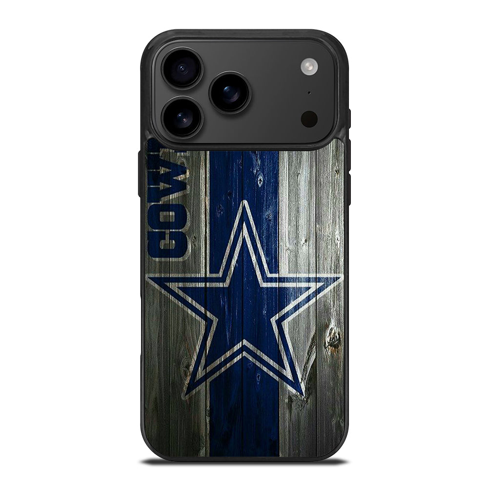 DALLAS COWBOYS WOODEN LOGO iPhone 17 Pro Max Case Cover