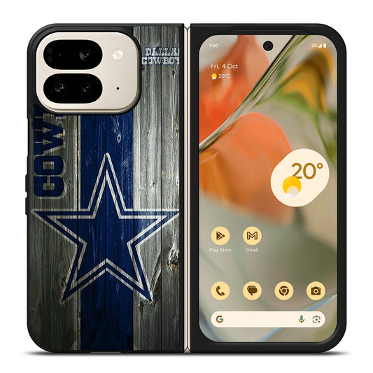 DALLAS COWBOYS WOODEN LOGO Google Pixel 9 Pro Fold Case Cover