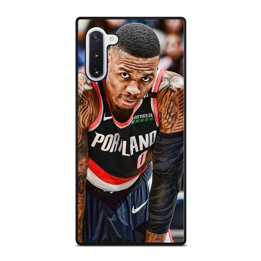 DAMIAN LILLARD TRAIL BLAZERS NBA BASKETBALL Samsung Galaxy Note 10 Case Cover