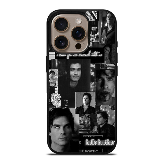 DAMON SALVATORE COLLAGE iPhone 16 Pro Case Cover