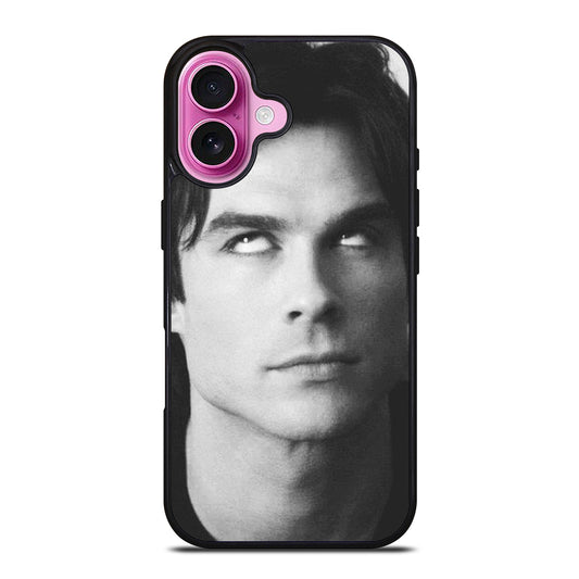 DAMON SALVATORE FACE iPhone 16 Plus Case Cover