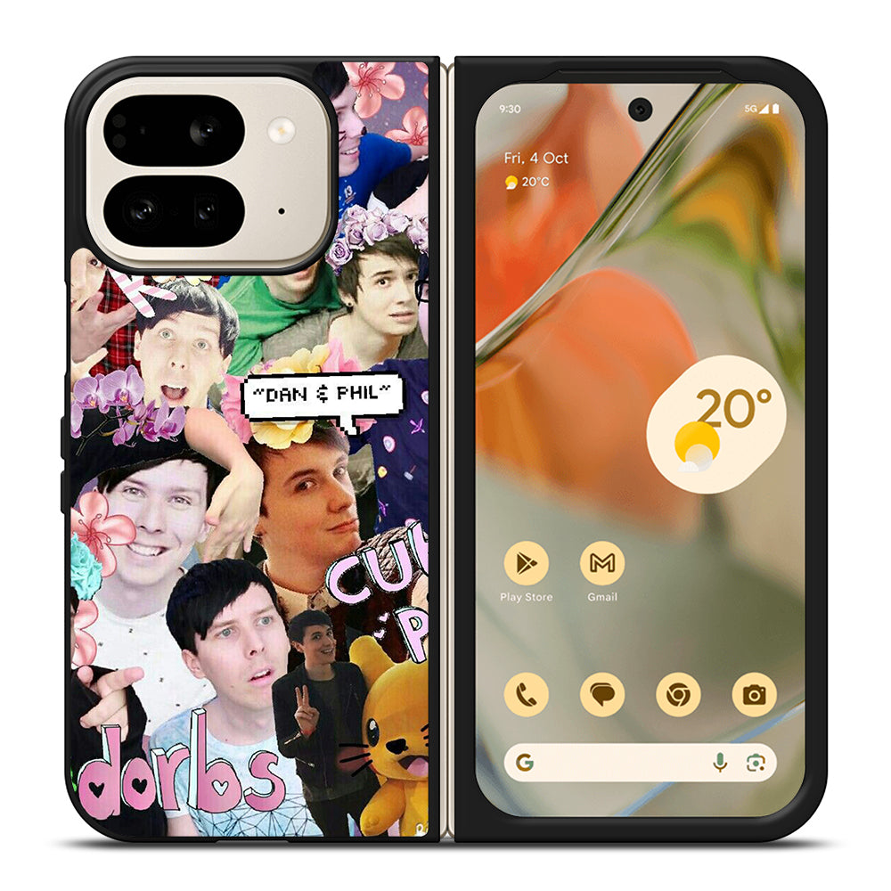 DAN AND PHIL COLLAGE 4 Google Pixel 9 Pro Fold Case Cover
