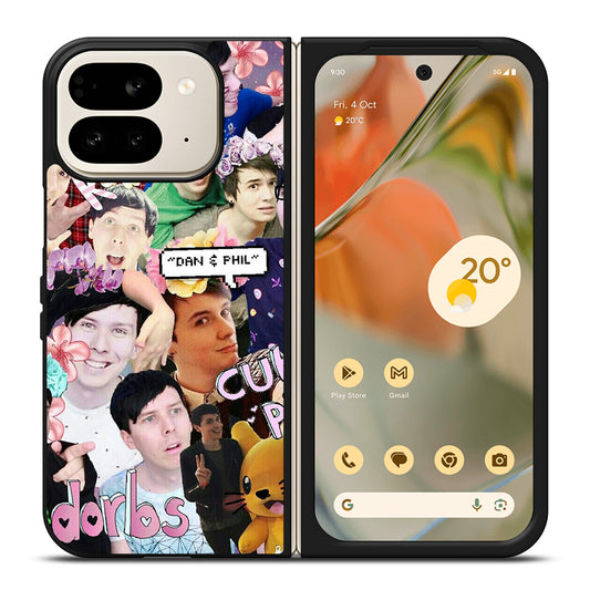 DAN AND PHIL COLLAGE 4 Google Pixel 9 Pro Fold Case Cover
