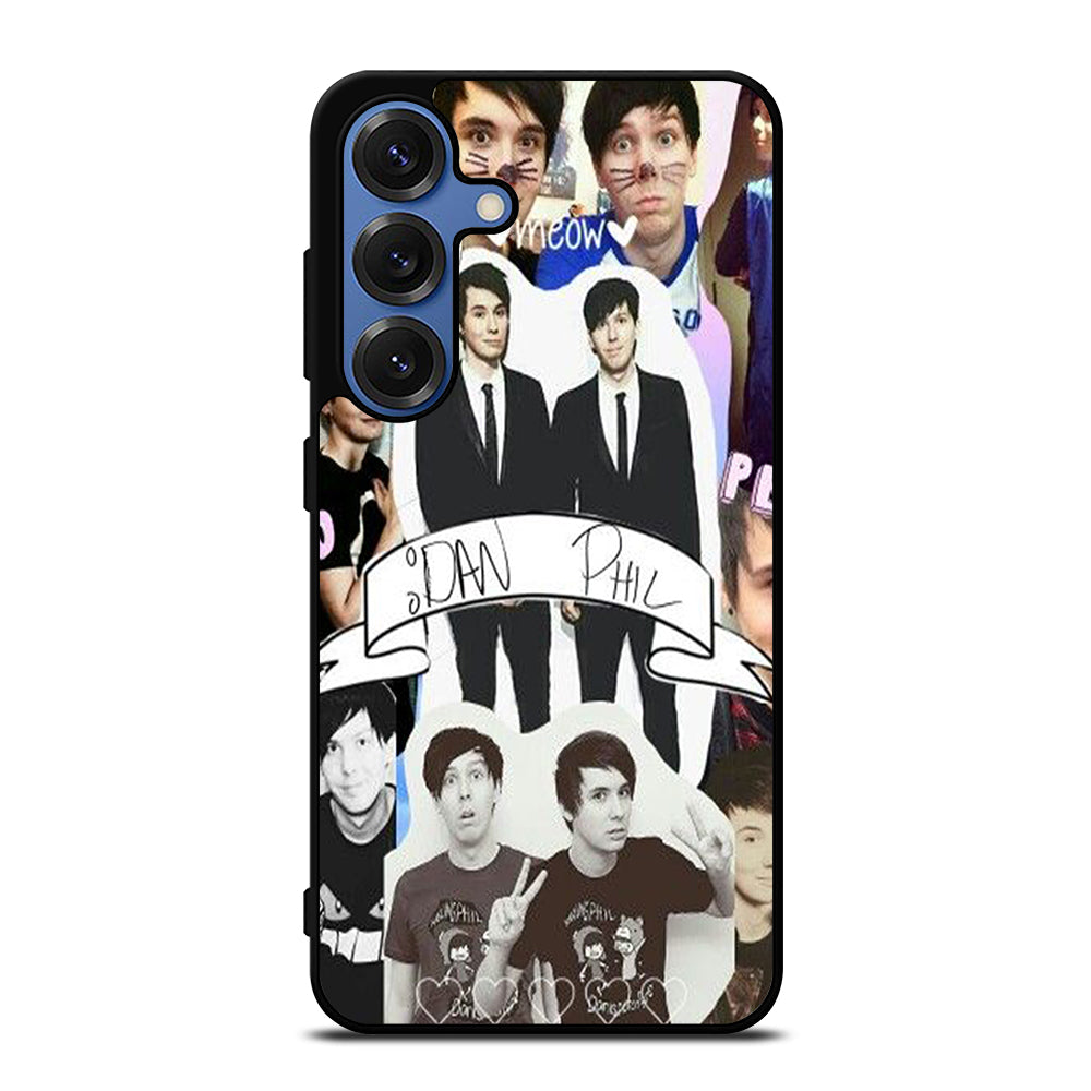 DAN AND PHIL COLLAGE 5 Samsung Galaxy S25 Case Cover