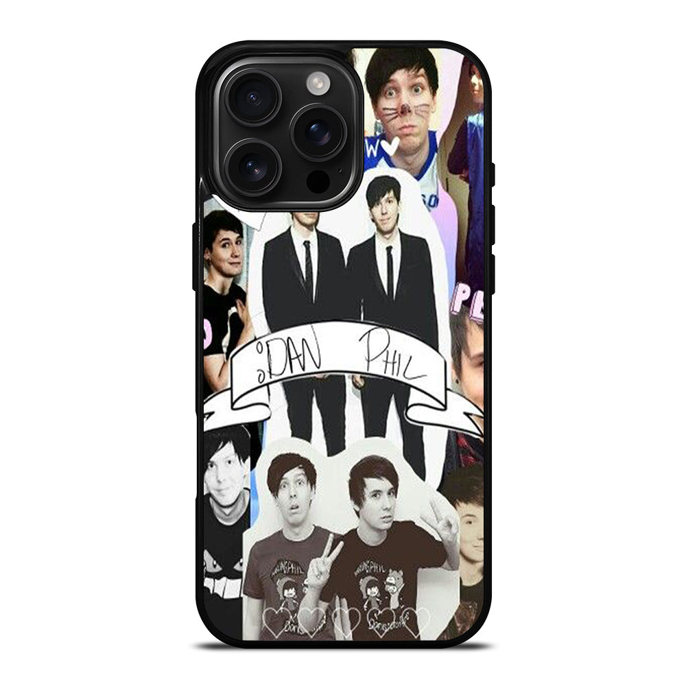 DAN AND PHIL COLLAGE 5 iPhone 16 Pro Max Case Cover