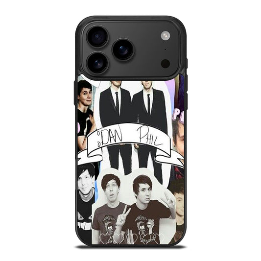 DAN AND PHIL COLLAGE 5 iPhone 17 Pro Max Case Cover