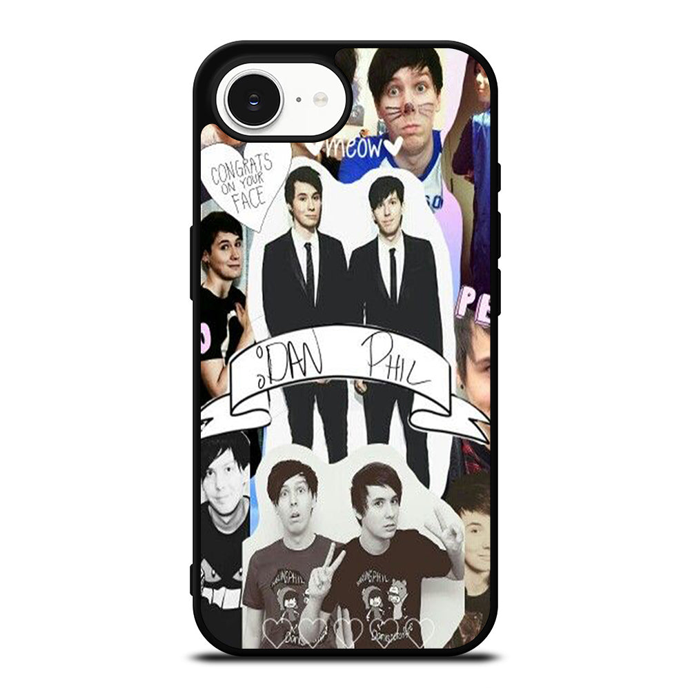 DAN AND PHIL COLLAGE 5 iPhone 16e Case Cover
