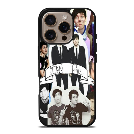 DAN AND PHIL COLLAGE 5 iPhone 16 Pro Case Cover