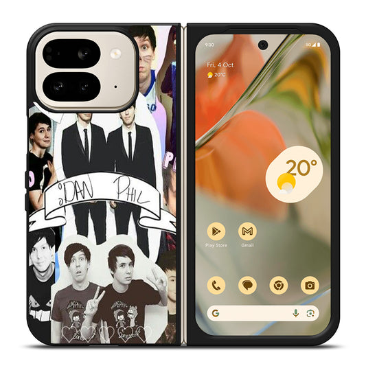 DAN AND PHIL COLLAGE 5 Google Pixel 9 Pro Fold Case Cover