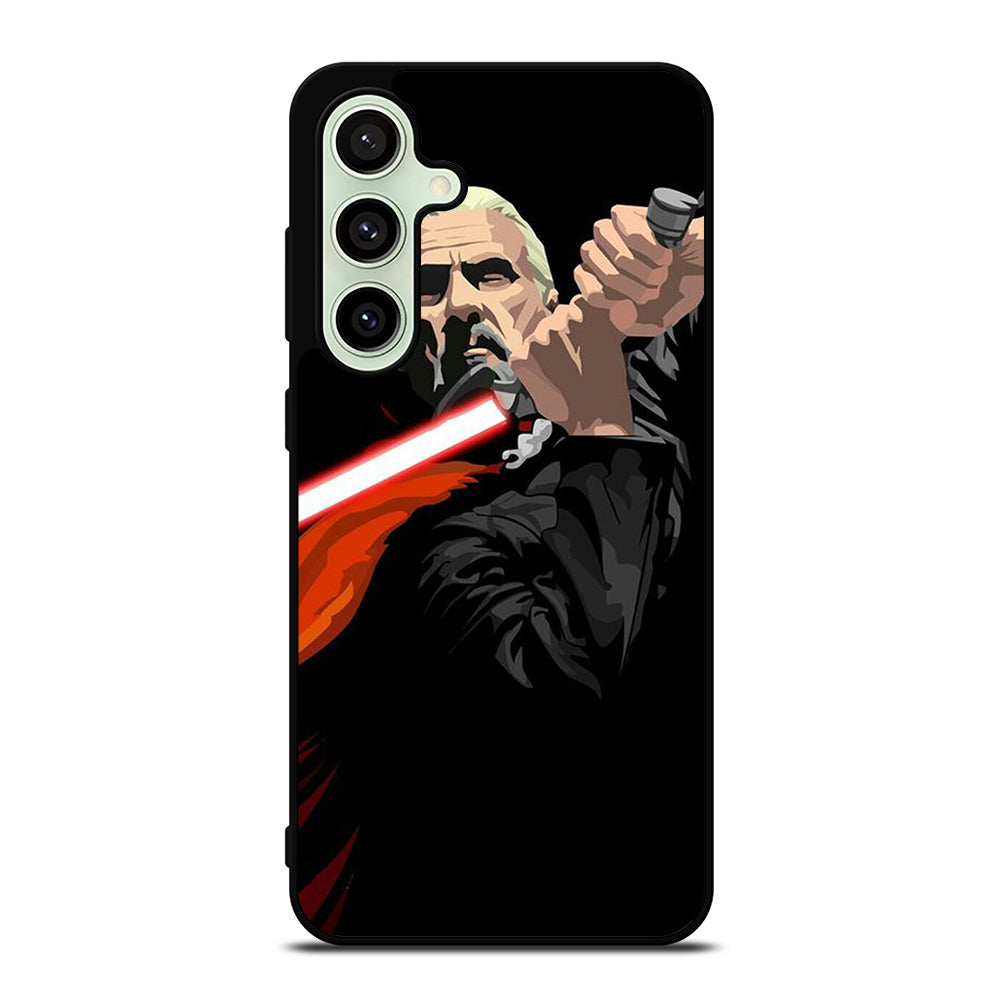 DARTH TYRANUS COUNT DOOKU STAR WARS 2 Samsung Galaxy S24 FE Case Cover