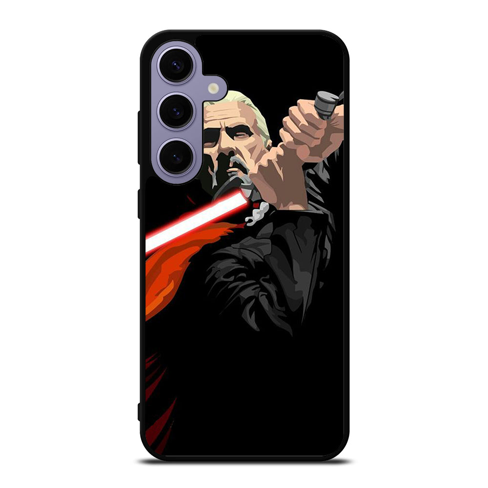 DARTH TYRANUS COUNT DOOKU STAR WARS 2 Samsung Galaxy S24 Plus Case Cover