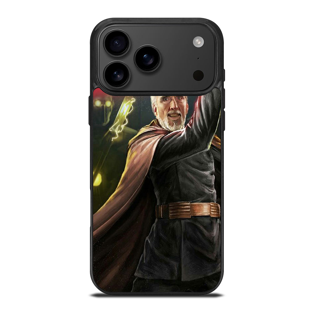 DARTH TYRANUS COUNT DOOKU STAR WARS 3 iPhone 17 Pro Max Case Cover