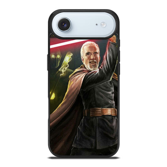 DARTH TYRANUS COUNT DOOKU STAR WARS 3 iPhone Air Case Cover
