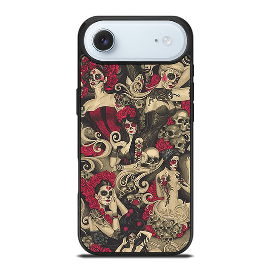 DAY OF THE DEAD SKULL ART iPhone Air Case Cover
