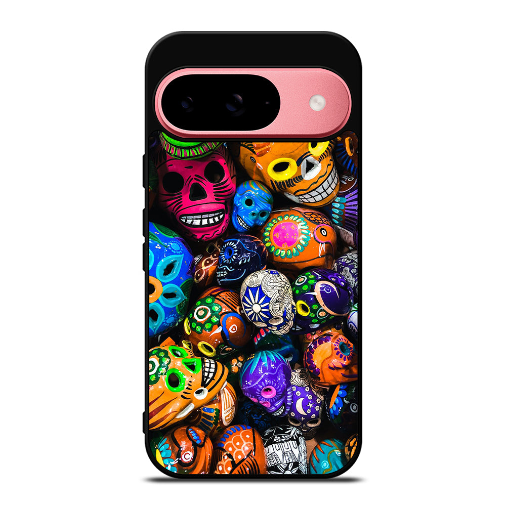 DAY OF THE DEAD SKULL PATTERN Google Pixel 9 Case Cover
