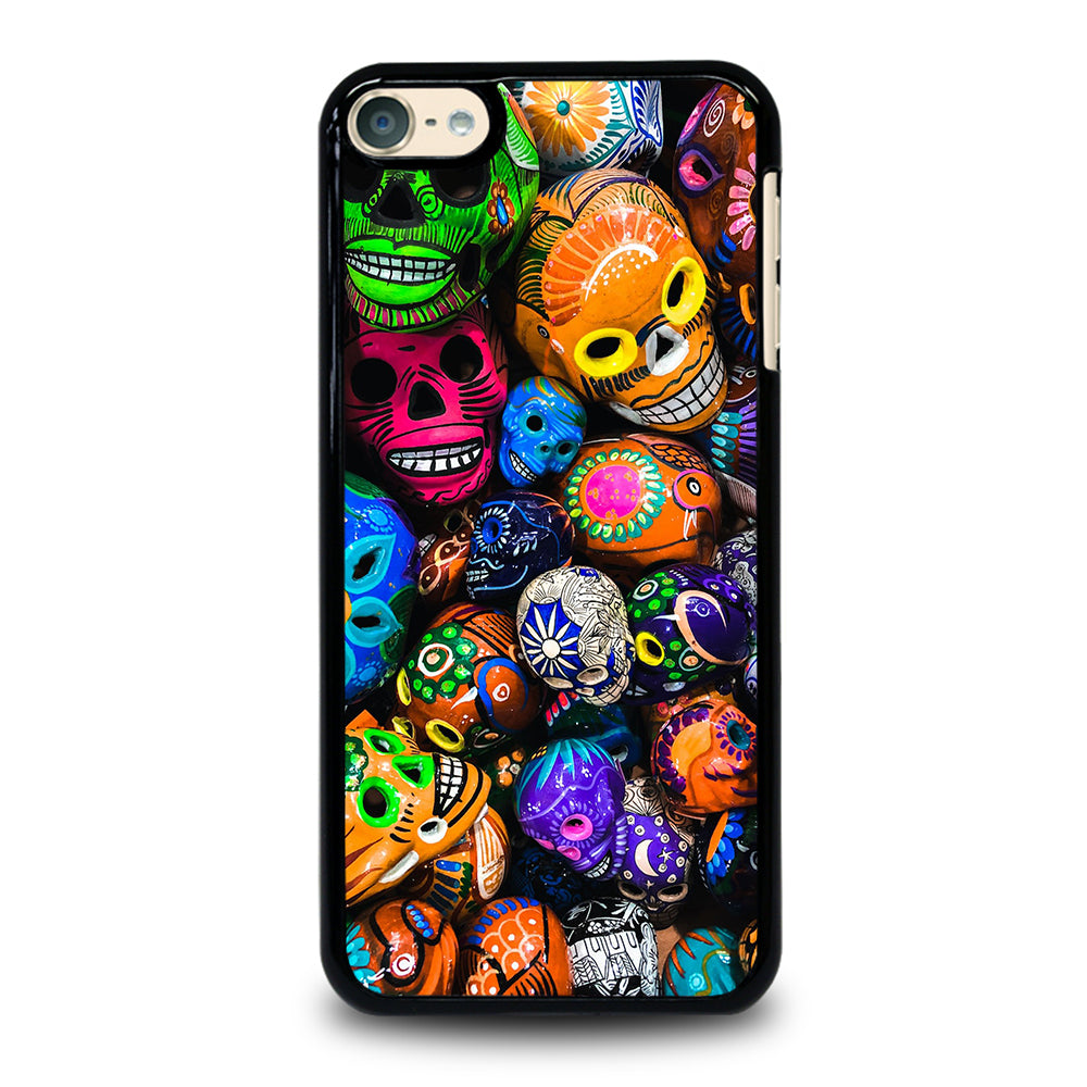 DAY OF THE DEAD SKULL PATTERN iPod Touch 6 Case Cover