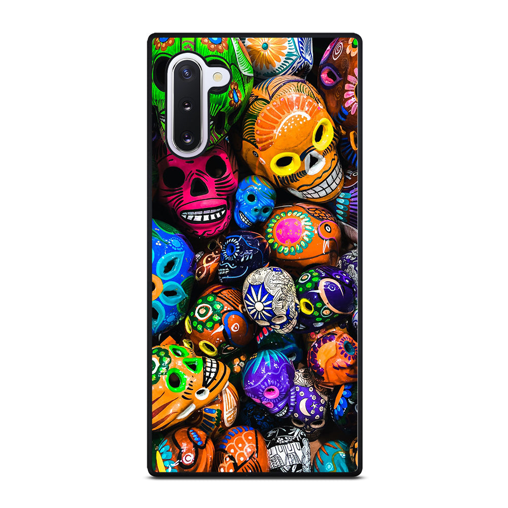 DAY OF THE DEAD SKULL PATTERN Samsung Galaxy Note 10 Case Cover