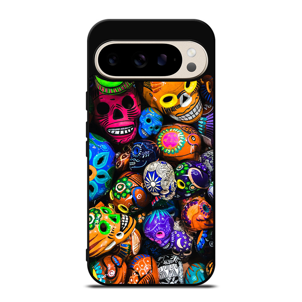 DAY OF THE DEAD SKULL PATTERN Google Pixel 9 Pro Case Cover