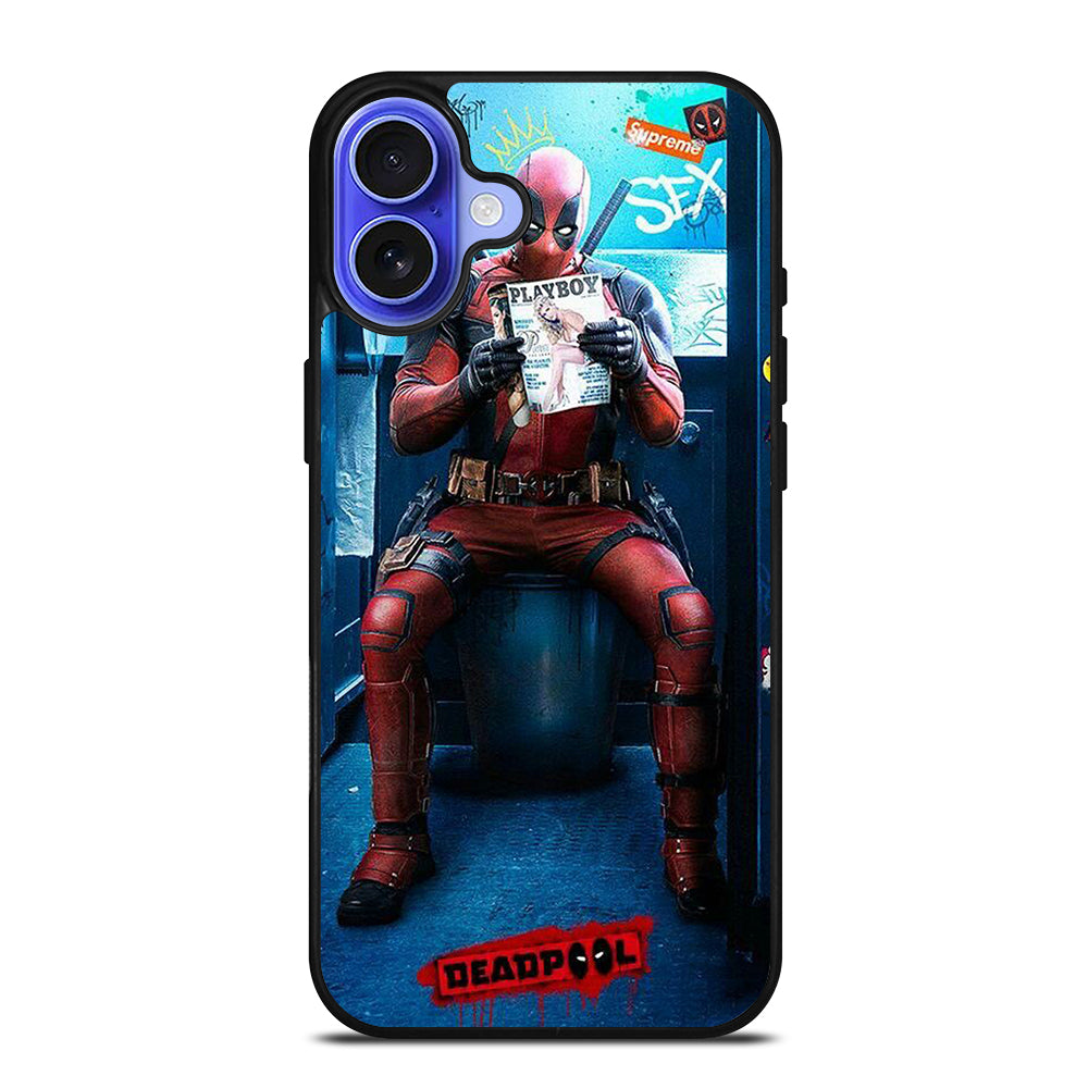 DEADPOOL FUNNY HERO iPhone 16 Case Cover