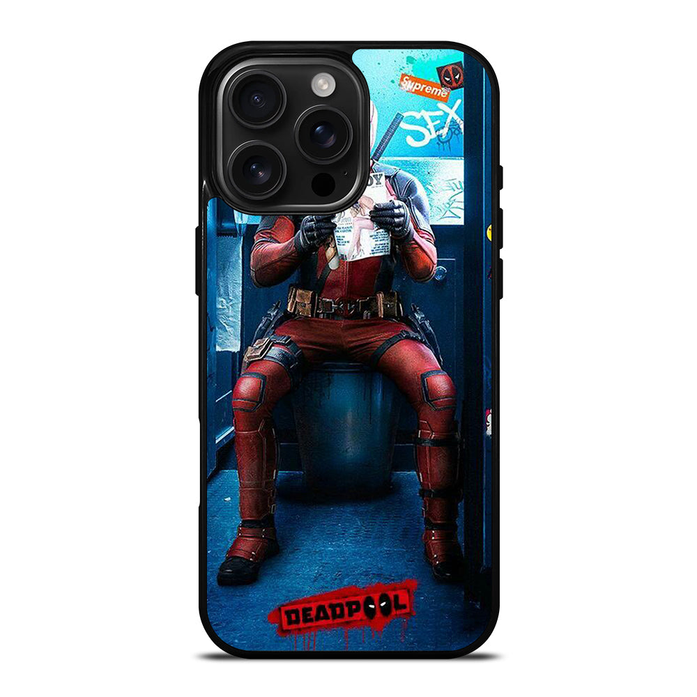 DEADPOOL FUNNY HERO iPhone 16 Pro Max Case Cover