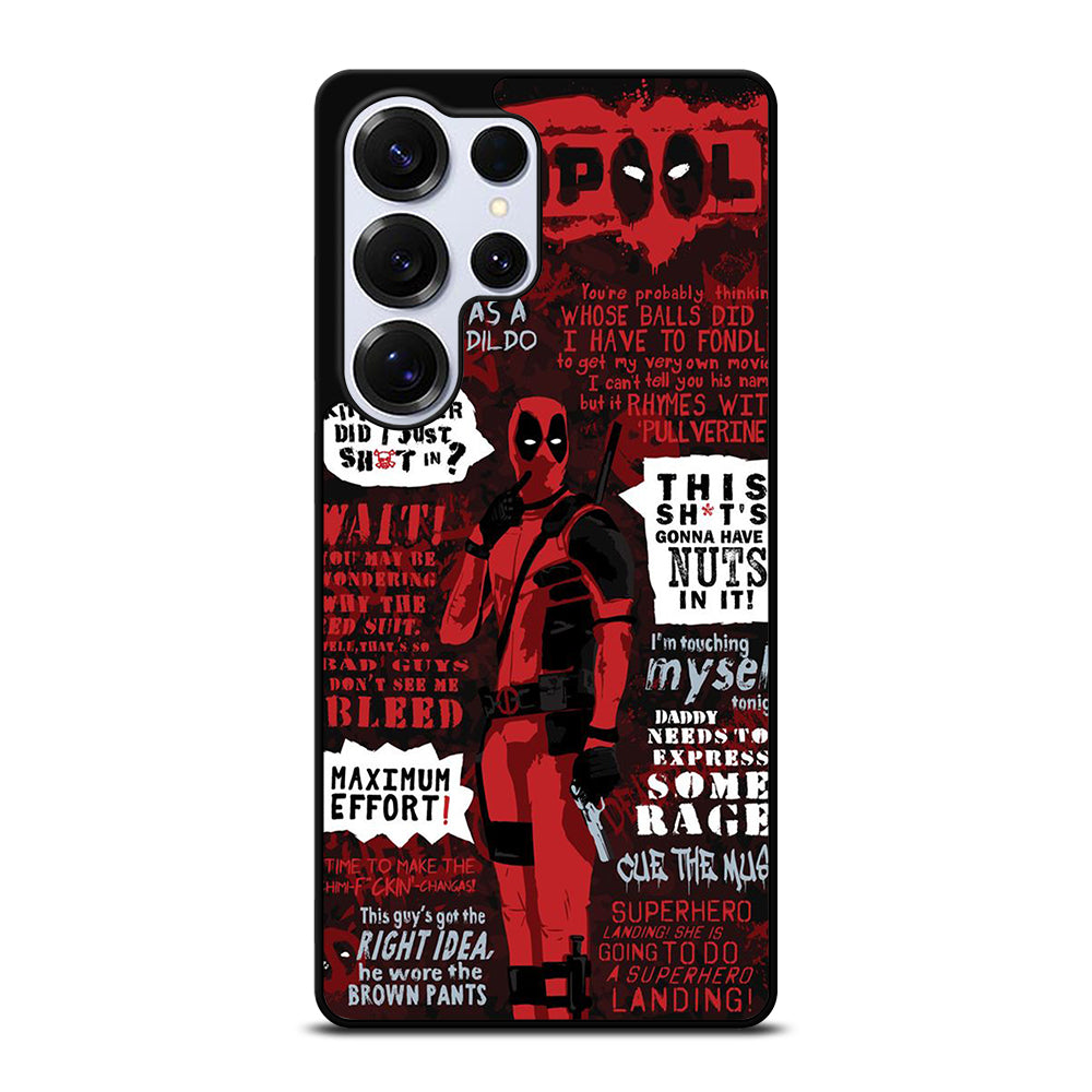 DEADPOOL QUOTE Samsung Galaxy S26 Ultra Case Cover