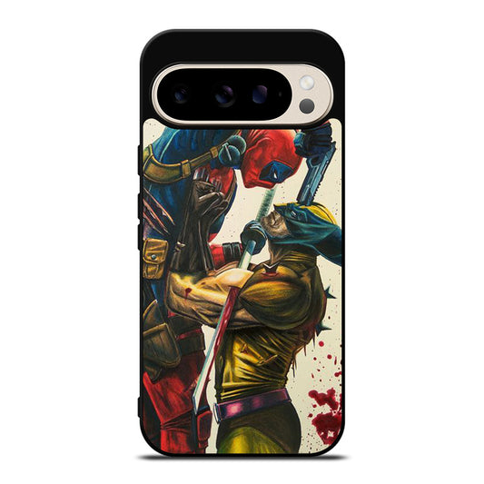 DEADPOOL VS WOLVERINE 2 Google Pixel 9 Pro Case Cover