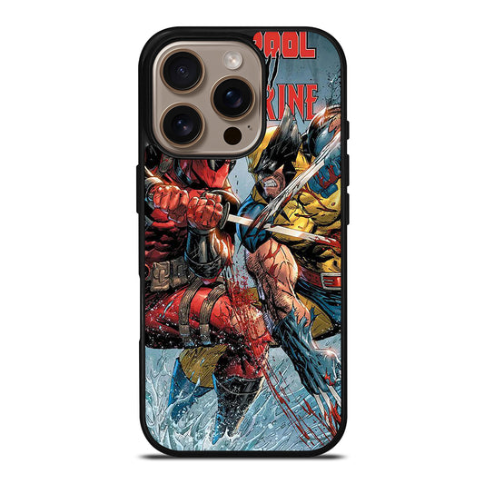 DEADPOOL VS WOLVERINE 3 iPhone 16 Pro Case Cover