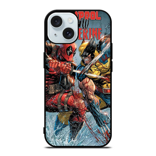 DEADPOOL VS WOLVERINE 3 iPhone 15 Case Cover