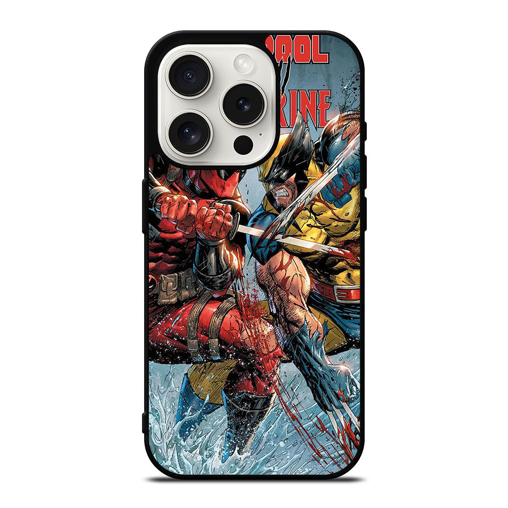 DEADPOOL VS WOLVERINE 3 iPhone 15 Pro Case Cover