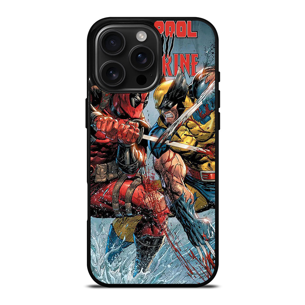DEADPOOL VS WOLVERINE 3 iPhone 16 Pro Max Case Cover