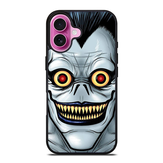 DEATH NOTE RYUK FACE iPhone 16 Plus Case Cover