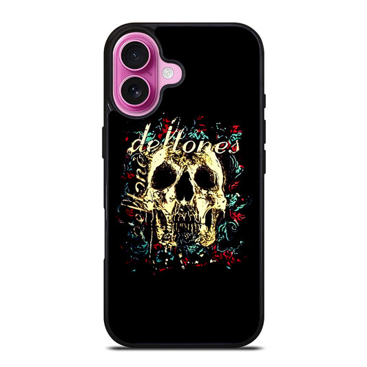 DEFTONES SKULL SYMBOL iPhone 16 Plus Case Cover