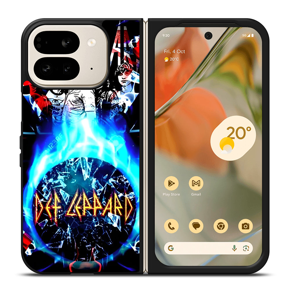 DEF LEPPARD BAND POSTER Google Pixel 9 Pro Fold Case Cover