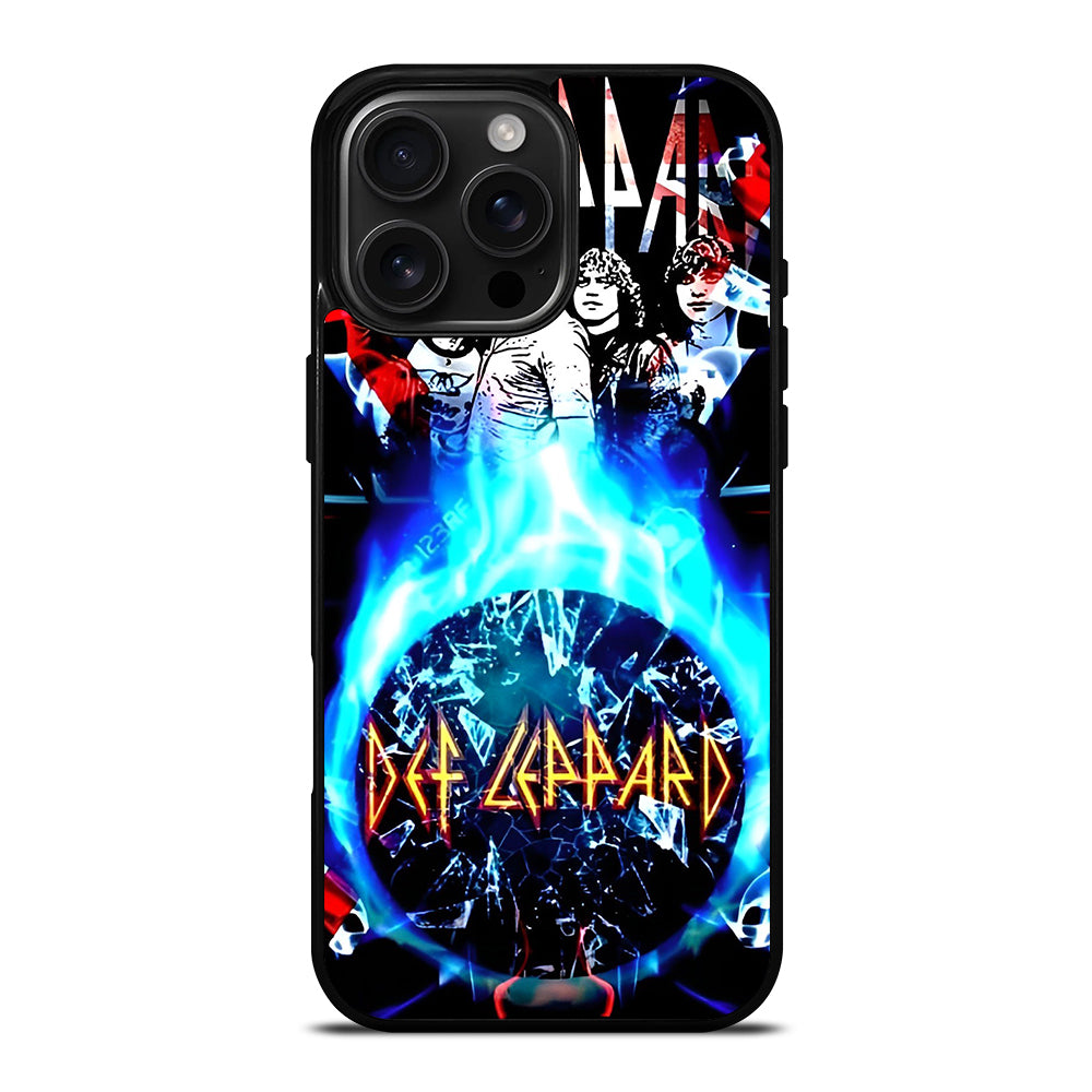 DEF LEPPARD BAND POSTER iPhone 16 Pro Max Case Cover