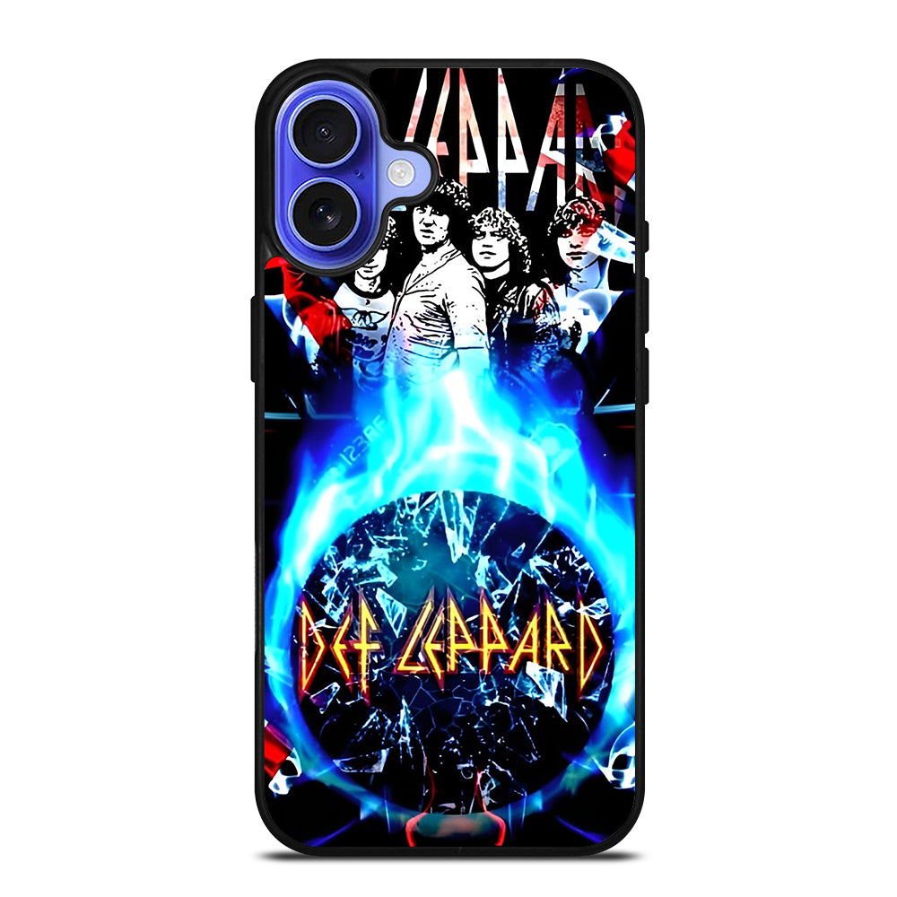 DEF LEPPARD BAND POSTER iPhone 16 Case Cover