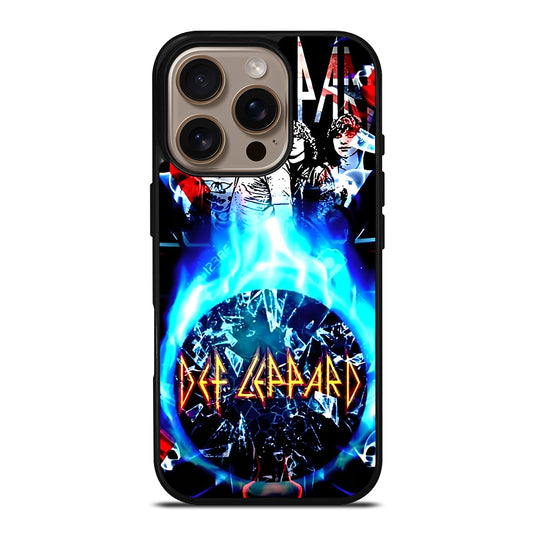 DEF LEPPARD BAND POSTER iPhone 16 Pro Case Cover