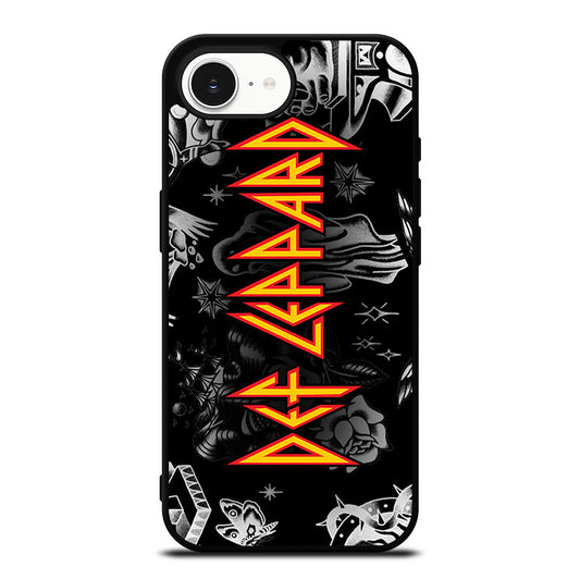 DEF LEPPARD GROUP BAND iPhone 16e Case Cover