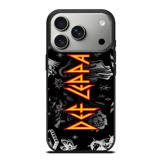 DEF LEPPARD GROUP BAND iPhone 17 Pro Case Cover