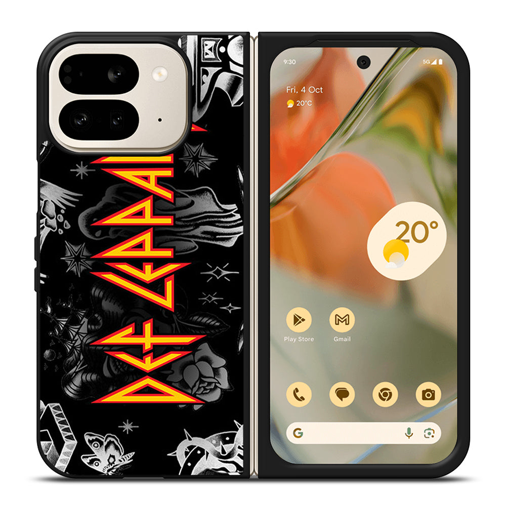 DEF LEPPARD GROUP BAND Google Pixel 9 Pro Fold Case Cover