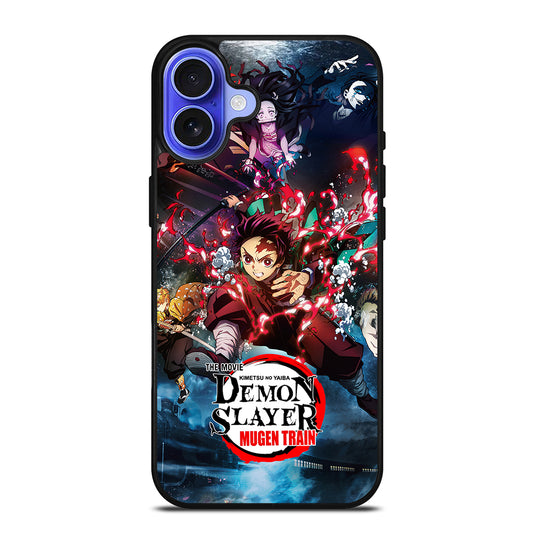DEMON SLAYER CHARACTER iPhone 16 Case Cover