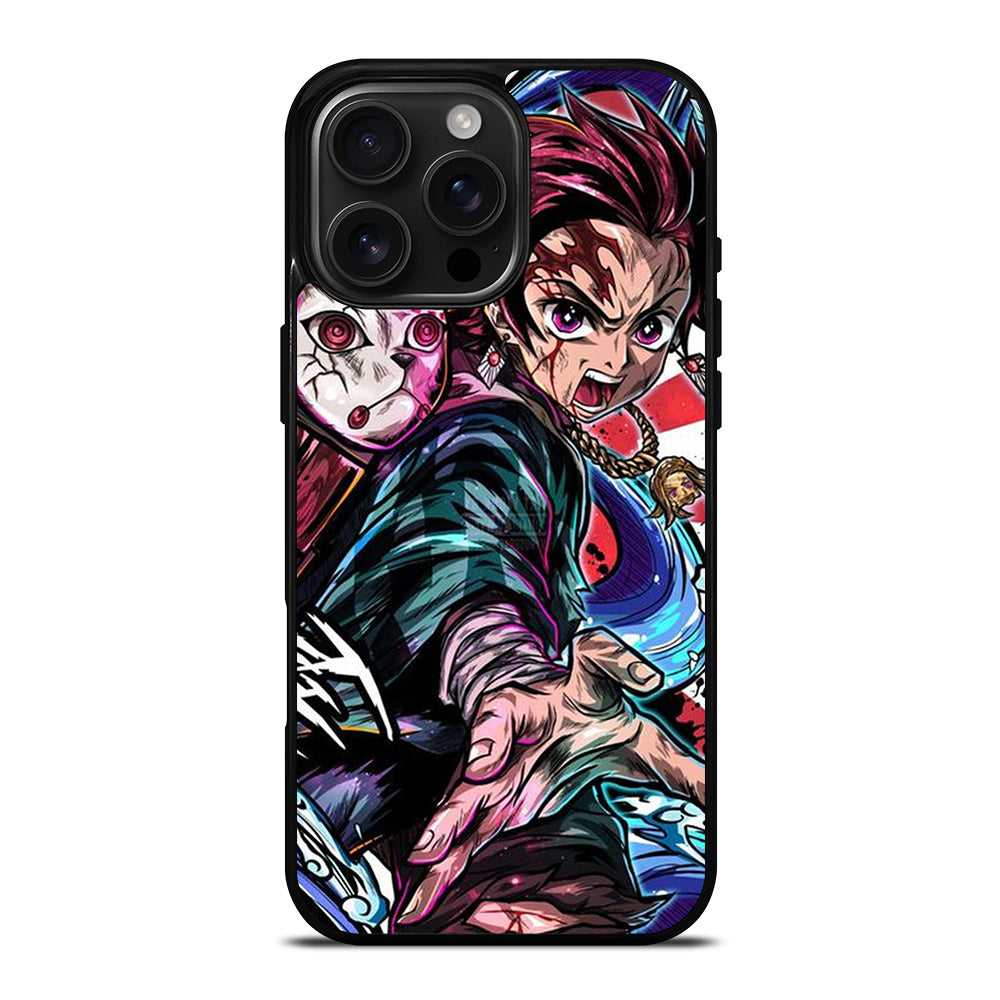 DEMON SLAYER TANJIRO KAMADO ART iPhone 16 Pro Max Case Cover