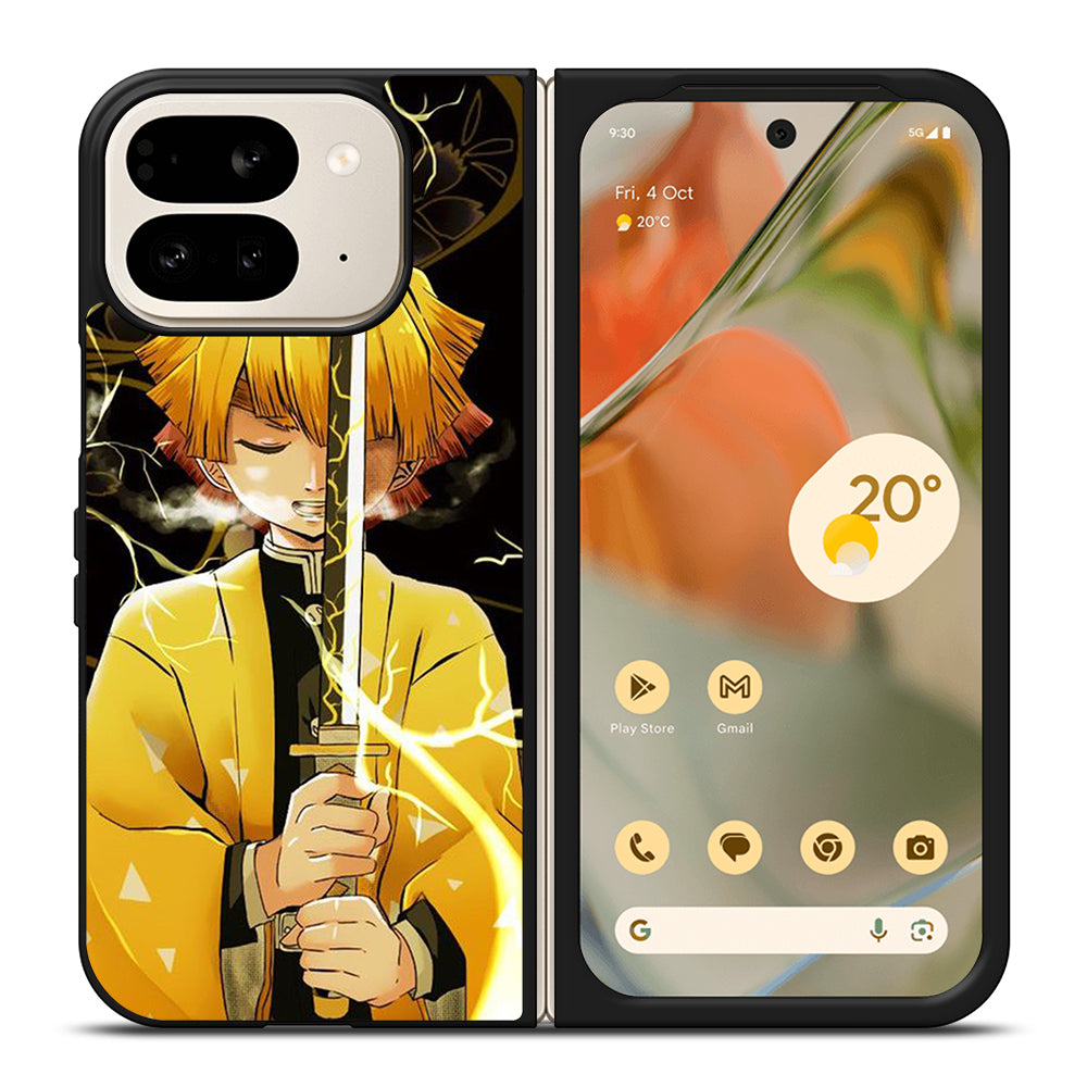 DEMON SLAYER ZENITSU AGATSUMA ANIME Google Pixel 9 Pro Fold Case Cover