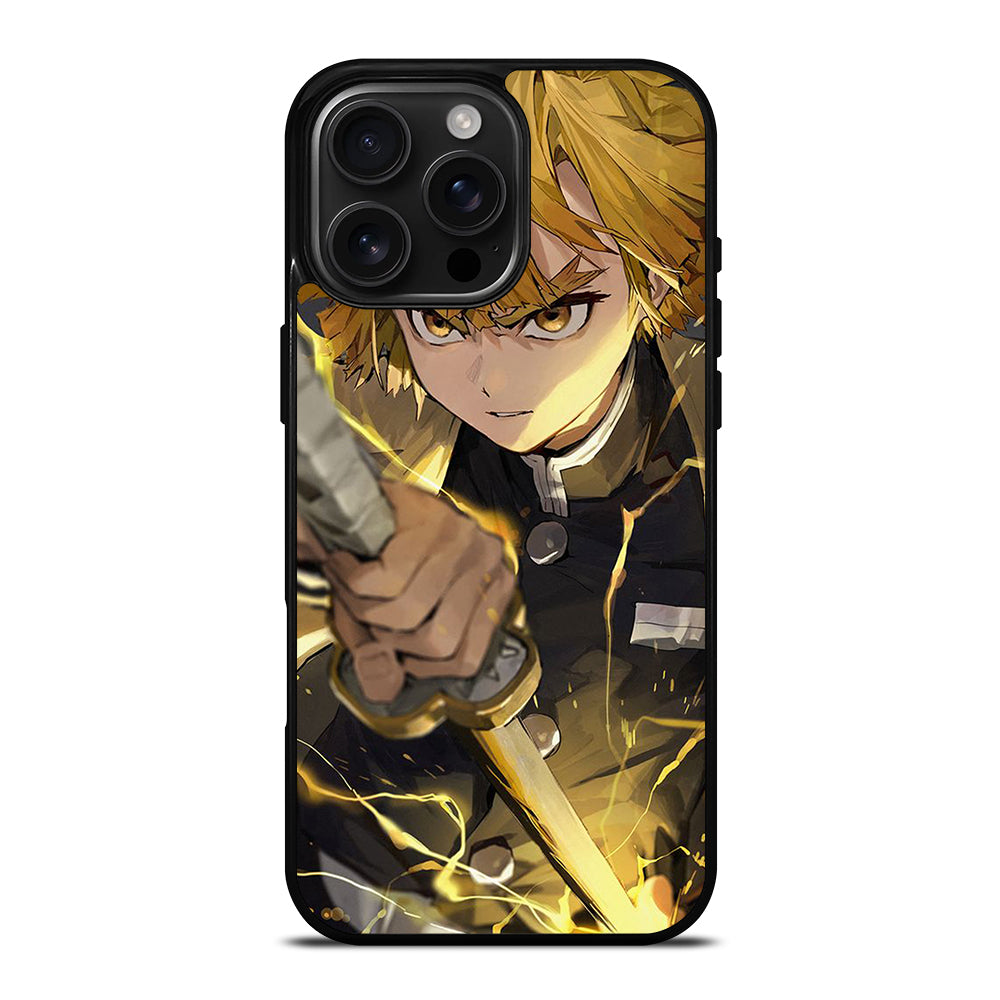 DEMON SLAYER ZENITSU COOL iPhone 16 Pro Max Case Cover